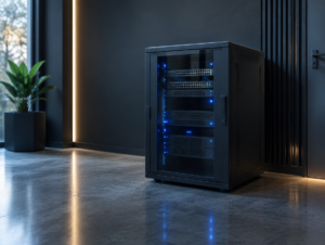 Serverschrank für die Datensicherung in der Cloud
